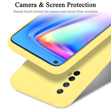 Realme 7 5G Skal Fodral Case (Gul)