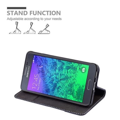 Samsung Galaxy ALPHA Skal Fodral Case (Blå)