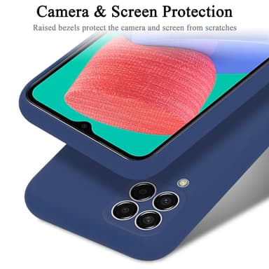 Samsung Galaxy M33 5G Skal Fodral Case (Blå)