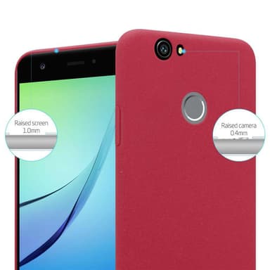Huawei NOVA Skal Fodral Case (Röd)