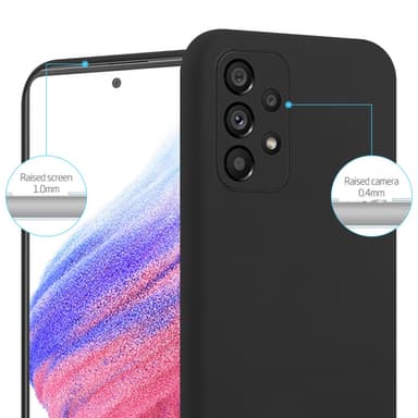 Skal Samsung Galaxy A53 5G Fodral Case (Svart)