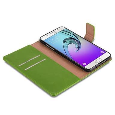 Samsung Galaxy A5 2016 Plånboksfodral Skal (Grön)