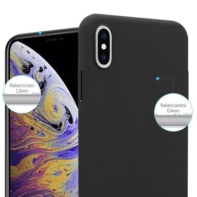 iPhone XS MAX Skal Fodral Case (Svart)