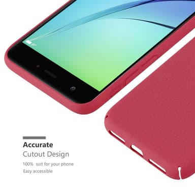 Huawei NOVA Skal Fodral Case (Röd)