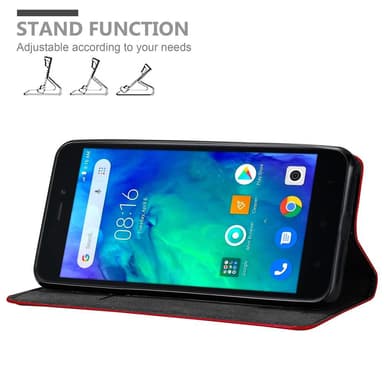 Xiaomi RedMi GO Skal Fodral Case (Röd)