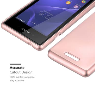 Skal Sony Xperia E3 Fodral Case (Rosa)