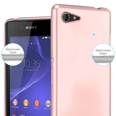 Skal Sony Xperia E3 Fodral Case (Rosa)