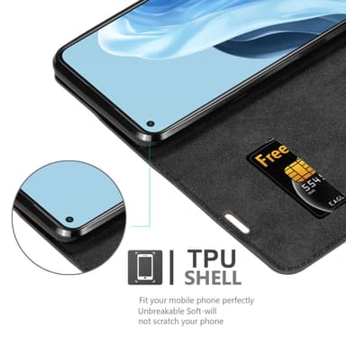 Oppo FIND X5 LITE / Reno7 5G Skal Fodral Case (Brun)