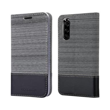 Sony Xperia 1 II Plånboksfodral Skal (Grå)