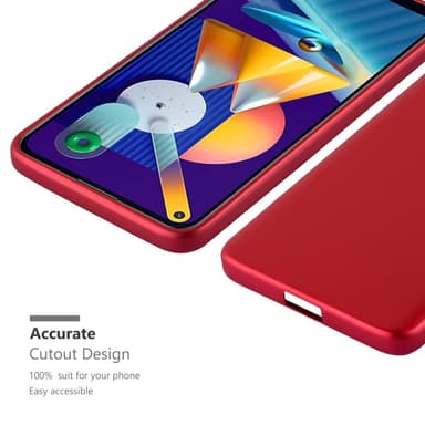 Skal Samsung Galaxy A11 / M11 Fodral Case (Röd)