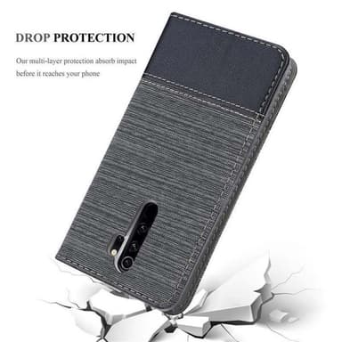 Xiaomi RedMi NOTE 8 PRO Plånboksfodral Skal (Grå)