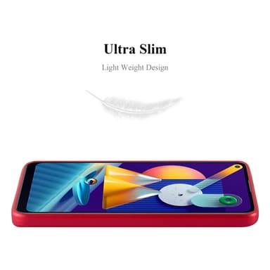 Skal Samsung Galaxy A11 / M11 Fodral Case (Röd)
