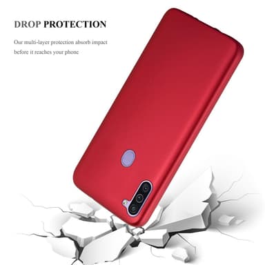 Skal Samsung Galaxy A11 / M11 Fodral Case (Röd)