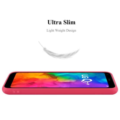 Skal LG Q7 / Q7a / Q7+ Fodral Case (Röd)