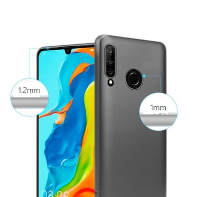 Skal Huawei P30 LITE Fodral Case (Grå)