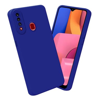 Samsung Galaxy A20s Skal Fodral Case (Blå)