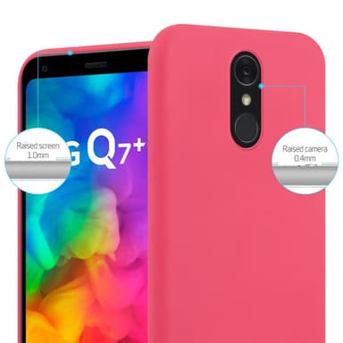 Skal LG Q7 / Q7a / Q7+ Fodral Case (Röd)
