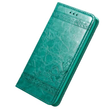 iPhone 12 PRO MAX Plånboksfodral Skal (Turkos)