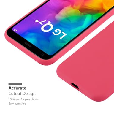 Skal LG Q7 / Q7a / Q7+ Fodral Case (Röd)