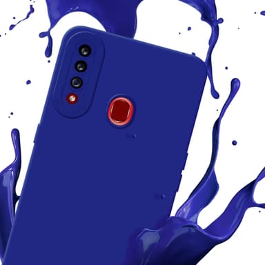 Samsung Galaxy A20s Skal Fodral Case (Blå)