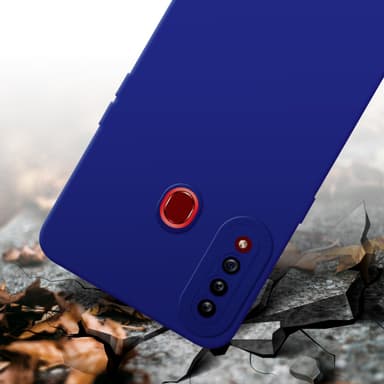 Samsung Galaxy A20s Skal Fodral Case (Blå)