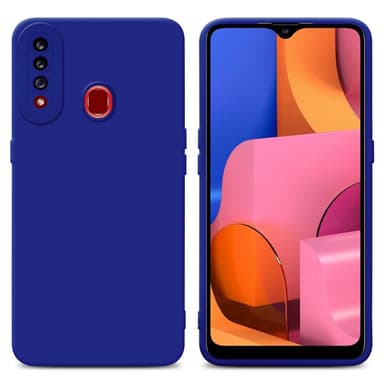 Samsung Galaxy A20s Skal Fodral Case (Blå)