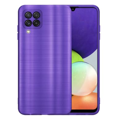 Samsung Galaxy A22 4G Skal Fodral Case (Lila)