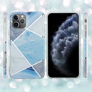 iPhone 11 PRO Plånboksfodral Skal (Blå)