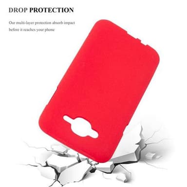 Skal Samsung Galaxy J7 2015 Fodral Case (Röd)