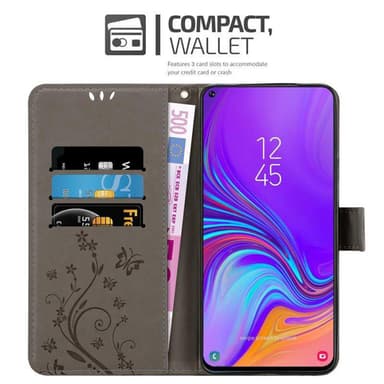 Samsung Galaxy A8s Plånboksfodral Skal (Grå)
