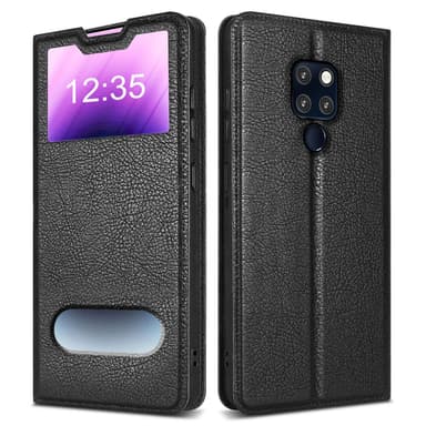 Huawei MATE 20 Plånboksfodral Skal (Svart)