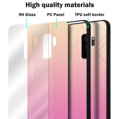 Samsung Galaxy S9 PLUS Skal Fodral Case (Svart)