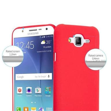 Skal Samsung Galaxy J7 2015 Fodral Case (Röd)