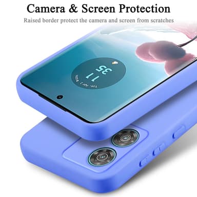 Motorola Edge 40 Neo Skal Fodral Case (Violett)