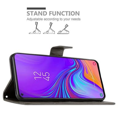 Samsung Galaxy A8s Plånboksfodral Skal (Grå)