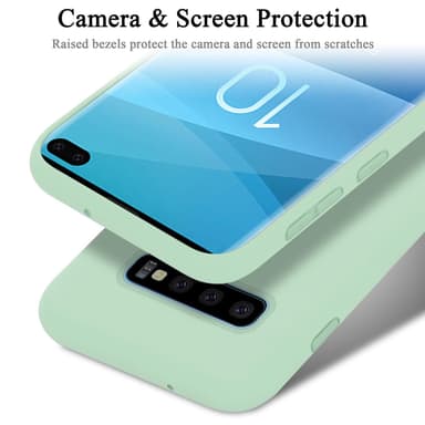 Samsung Galaxy S10 PLUS Skal Fodral Case (Grön)