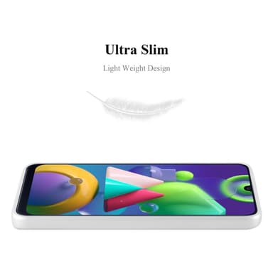 Skal Samsung Galaxy M31 Fodral Case (Silver)