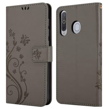 Samsung Galaxy A8s Plånboksfodral Skal (Grå)