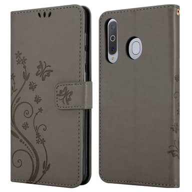 Samsung Galaxy A8s Plånboksfodral Skal (Grå)