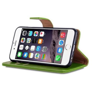 iPhone 6 / 6S Plånboksfodral Skal (Grön)