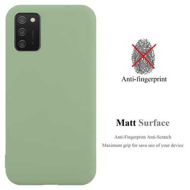 Skal Samsung Galaxy A02s Fodral Case (Grön)