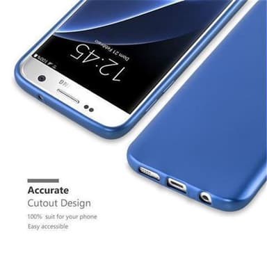 Skal Samsung Galaxy S7 Fodral Case (Blå)