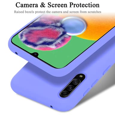 Samsung Galaxy A90 5G Skal Fodral Case (Lila)