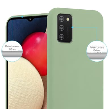 Skal Samsung Galaxy A02s Fodral Case (Grön)