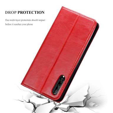 Huawei P SMART PRO Skal Fodral Case (Röd)