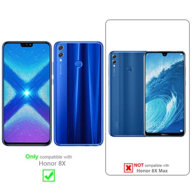 Honor 8X 3x Skyddsglas Skyddsfilm Skärmskydd