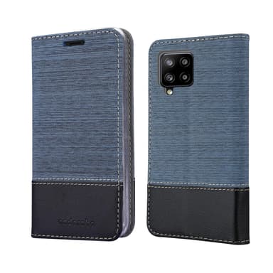 Samsung Galaxy A42 4G Plånboksfodral Skal (Blå)