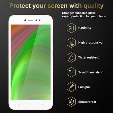 Xiaomi RedMi NOTE 5A PRIME Skyddsglas Skyddsfilm