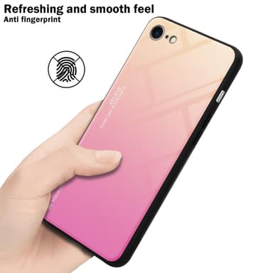 iPhone 7 / 7S / 8 / SE 2020 Skal Fodral Case (Svart)
