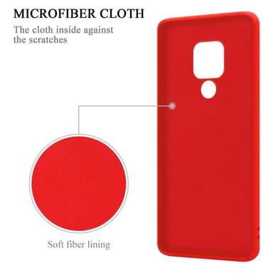 Skal Huawei MATE 20 Fodral Case (Röd)